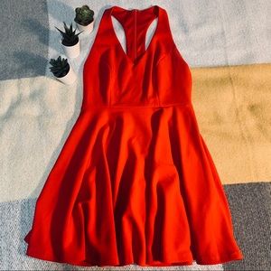 Lulus Red Skater Dress